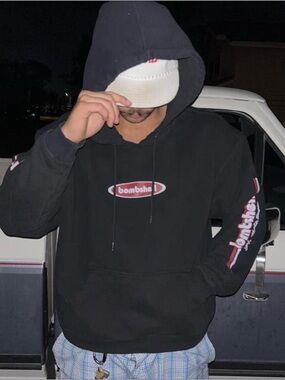 Black Bombshell OG hoodie- Men's Pullover Sweatshirt